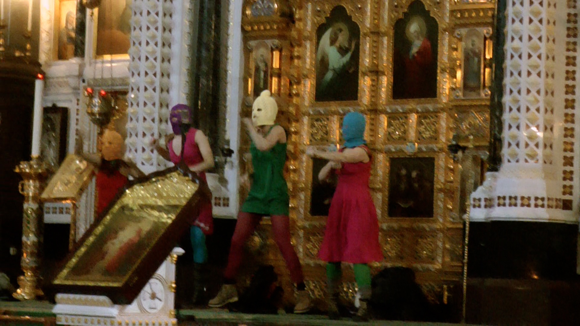 Punk Prayer: Mother of God, Drive Putin Away — action view 3